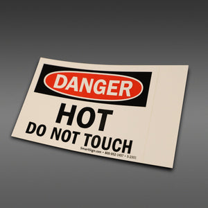 9507 - Hot Surface Safety Sticket